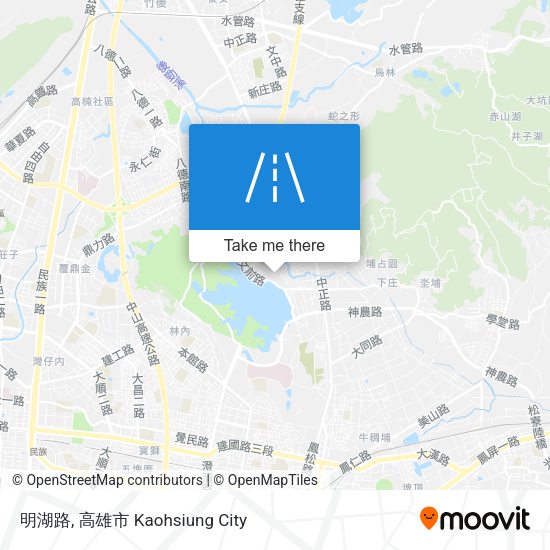 明湖路 map