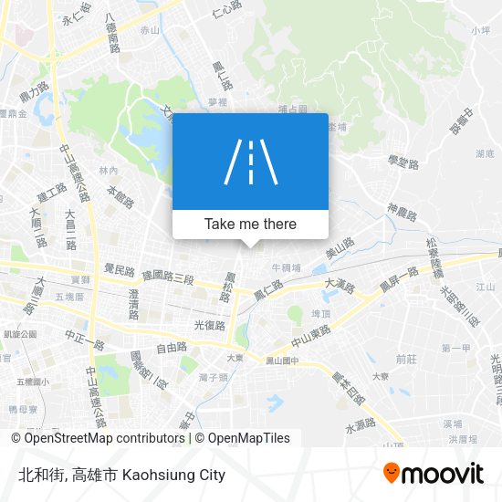 北和街 map