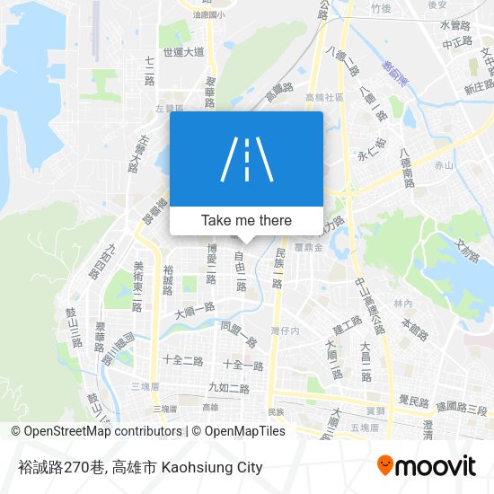 裕誠路270巷 map