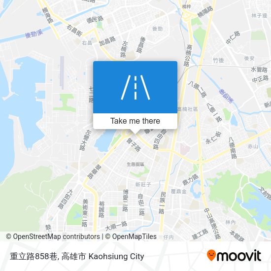 重立路858巷 map