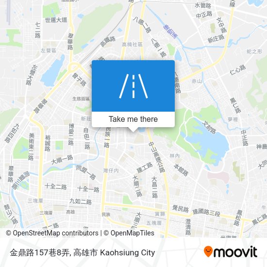 金鼎路157巷8弄地圖