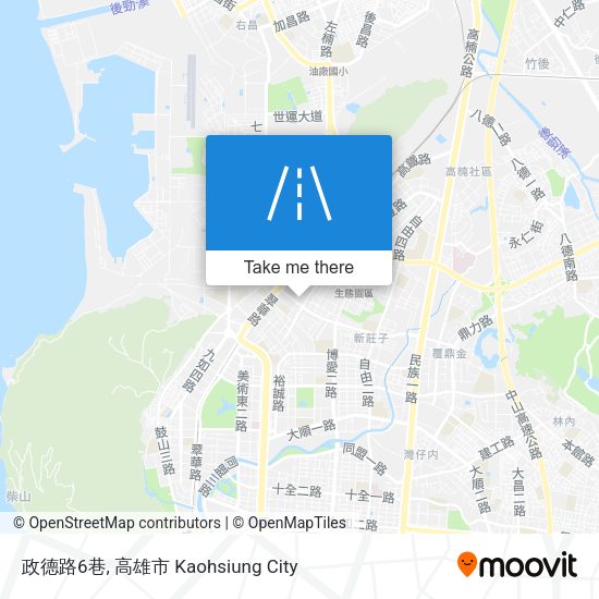政德路6巷 map