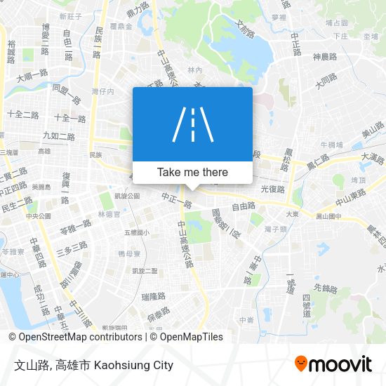 文山路地圖