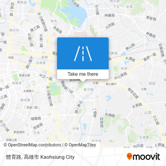 體育路地圖