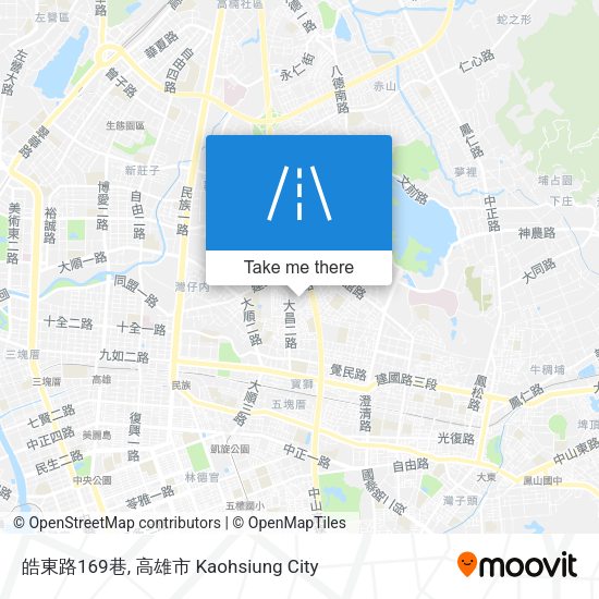 皓東路169巷 map