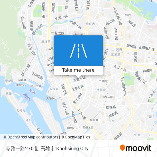 苓雅一路270巷 map