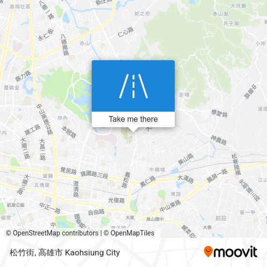 松竹街地圖