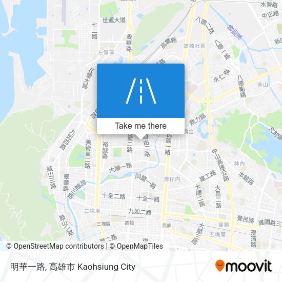 明華一路 map