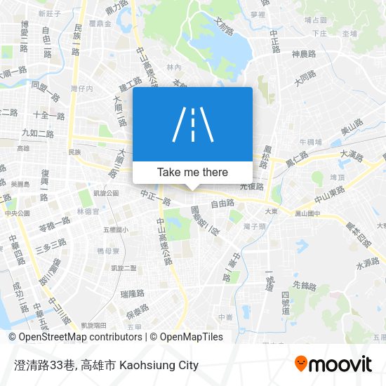 澄清路33巷地圖
