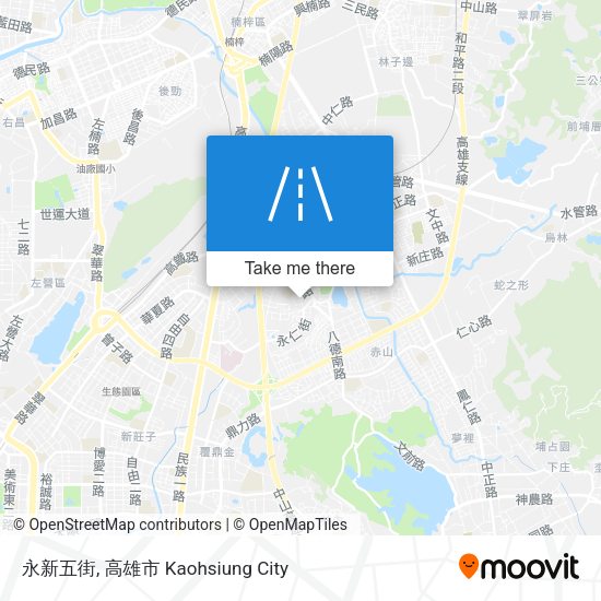 永新五街 map