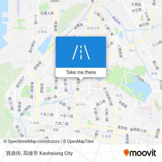 寶鼎街地圖