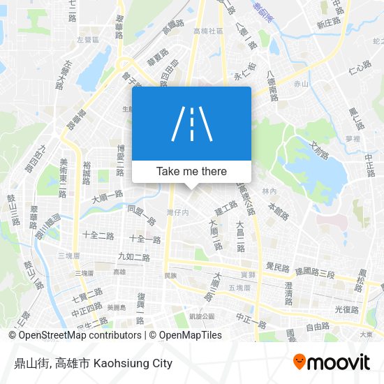 鼎山街 map