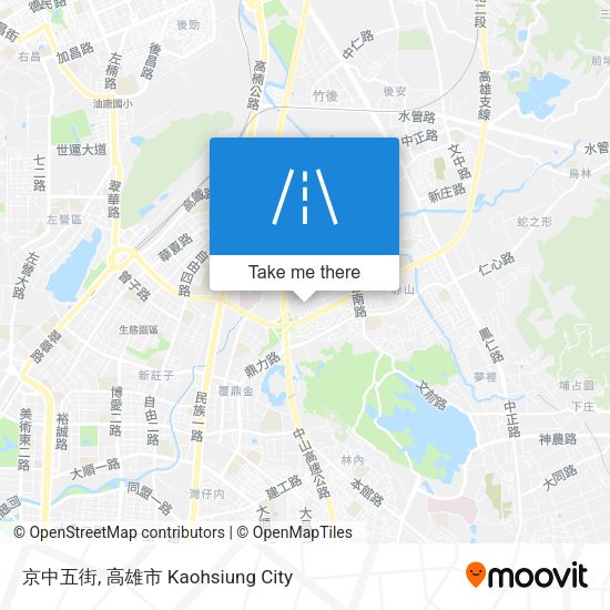 京中五街 map