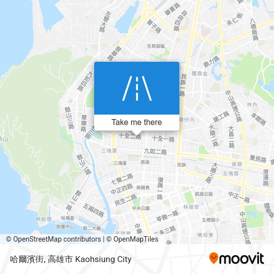 哈爾濱街地圖