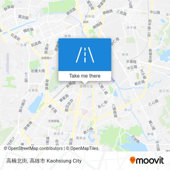高楠北街 map