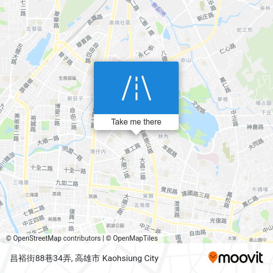 昌裕街88巷34弄地圖