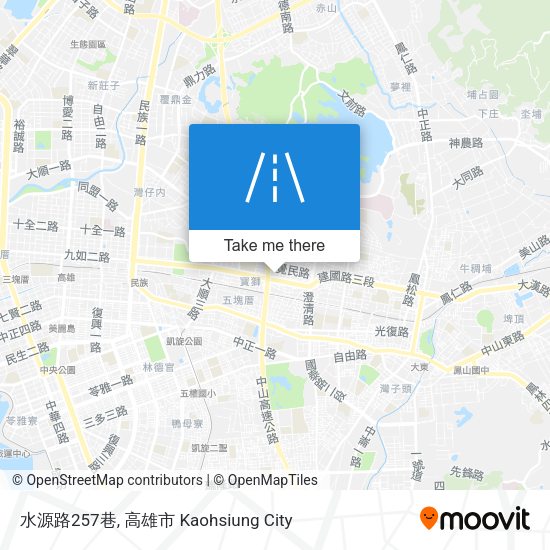 水源路257巷地圖