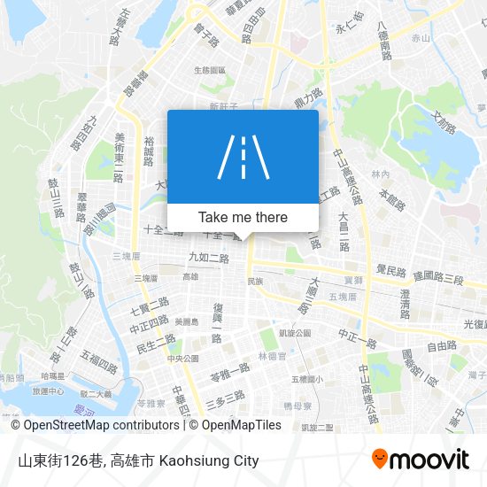 山東街126巷 map
