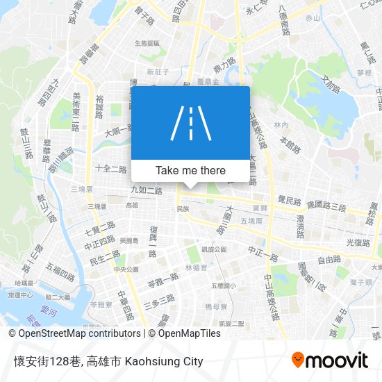 懷安街128巷 map