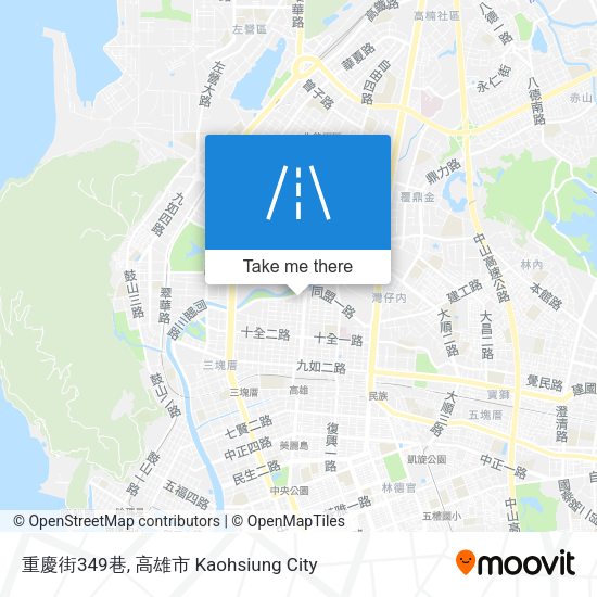 重慶街349巷 map