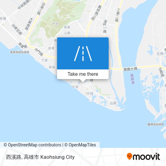 西溪路地圖