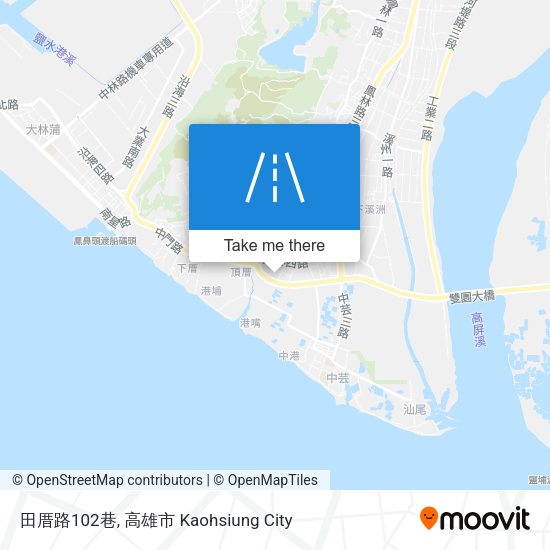 田厝路102巷 map
