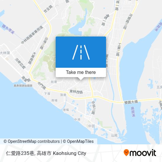 仁愛路235巷地圖