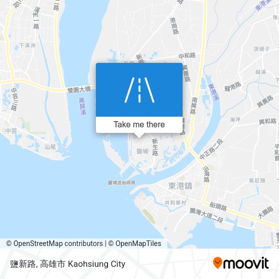 鹽新路 map