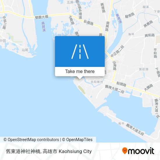 舊東港神社神橋 map