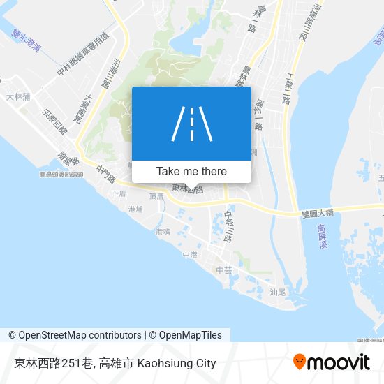 東林西路251巷地圖