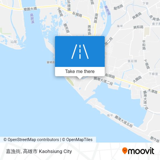 嘉漁街地圖