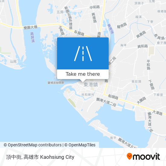 頂中街 map