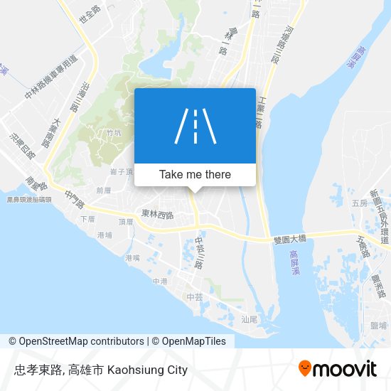 忠孝東路地圖