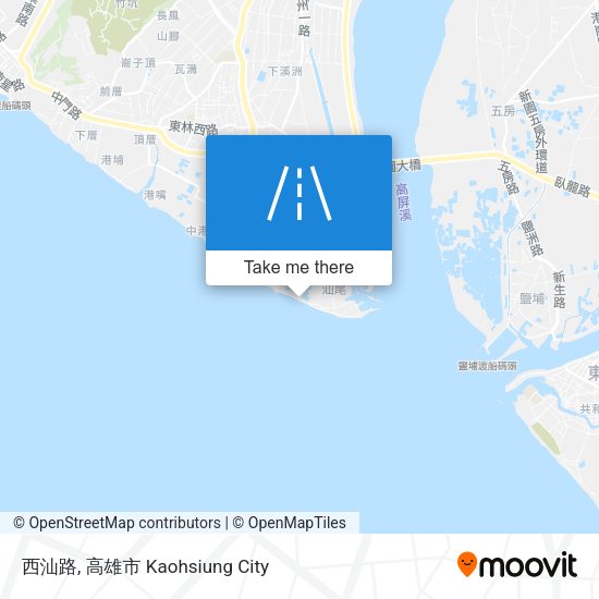西汕路地圖