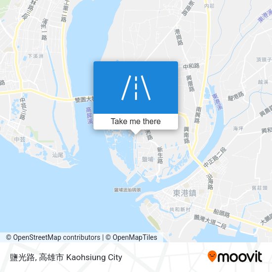 鹽光路地圖