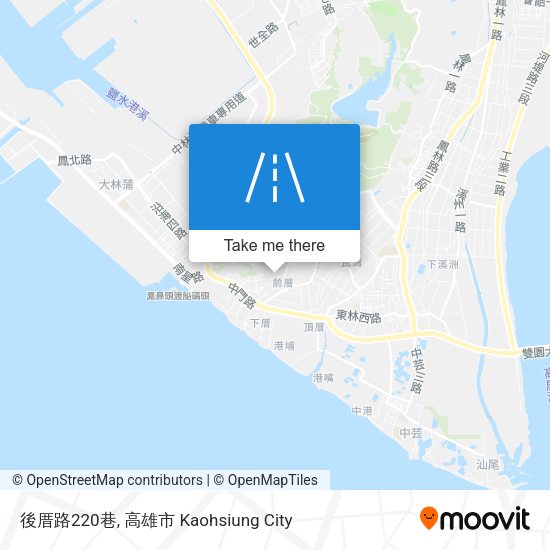 後厝路220巷地圖