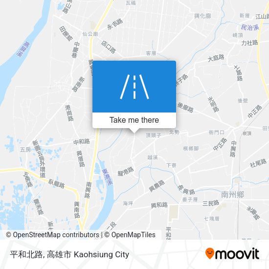 平和北路 map