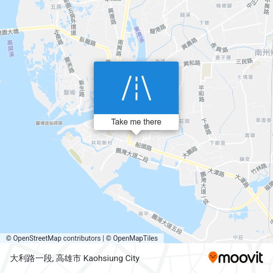 大利路一段 map