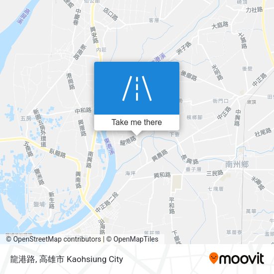 龍港路地圖