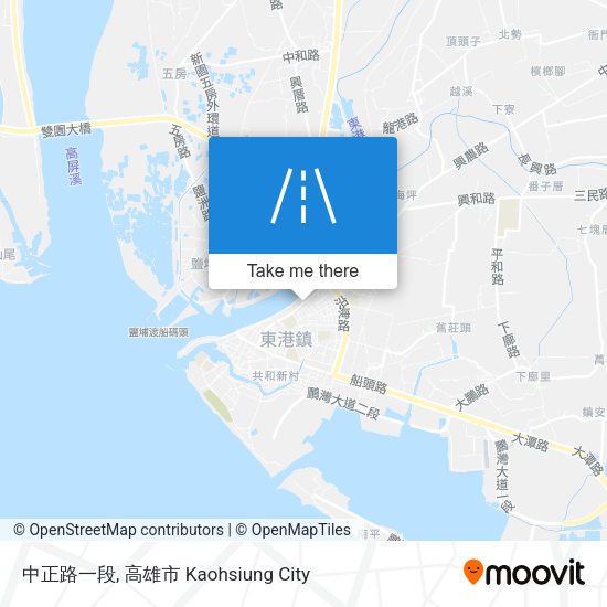 中正路一段 map