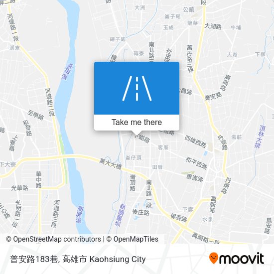 普安路183巷地圖