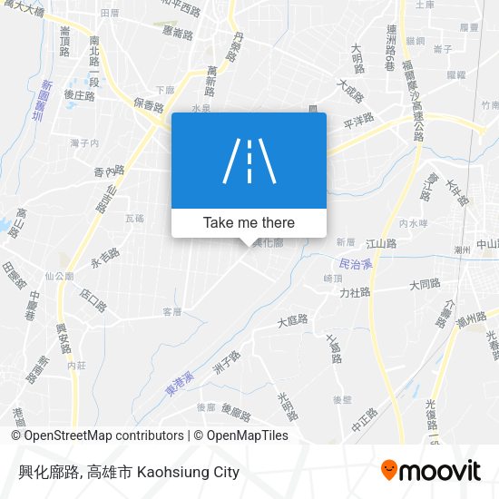 興化廍路 map