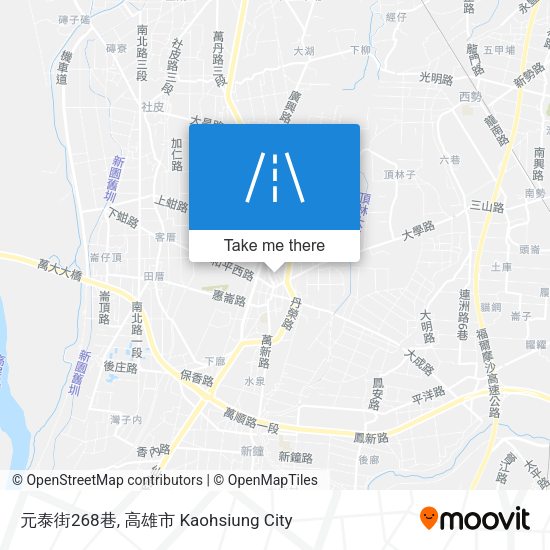 元泰街268巷 map