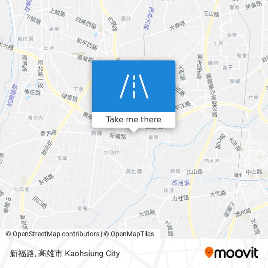 新福路 map