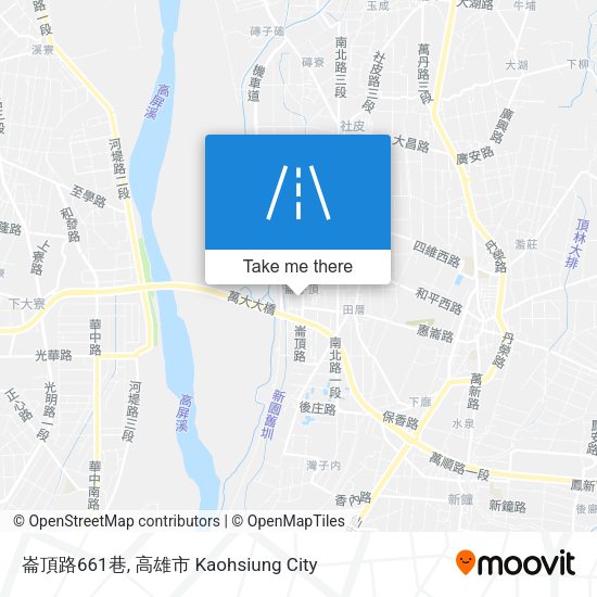 崙頂路661巷 map