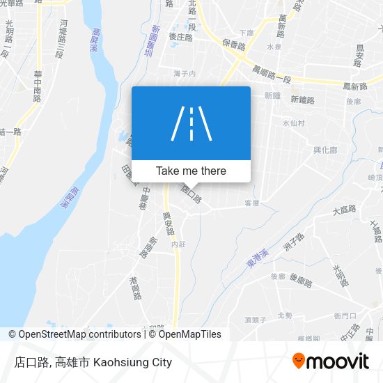 店口路 map