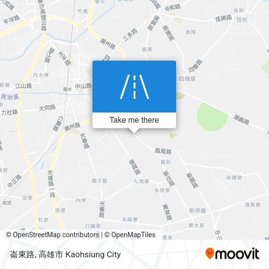 崙東路 map