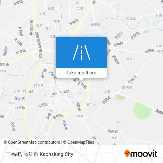 三福街 map
