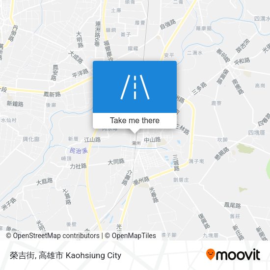 榮吉街 map