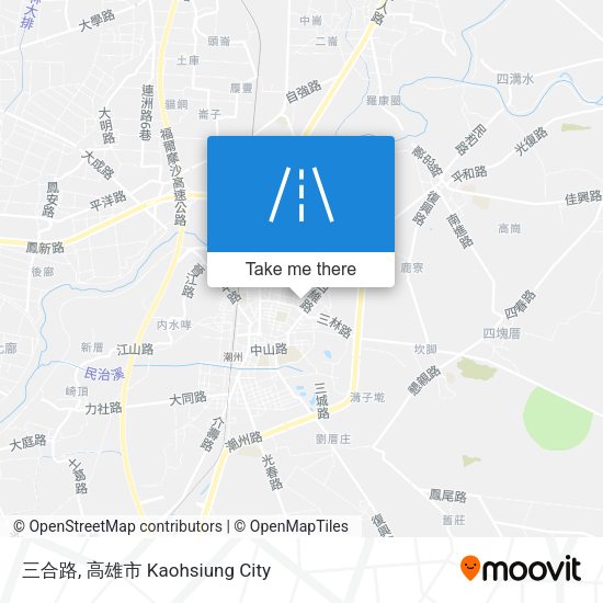 三合路地圖